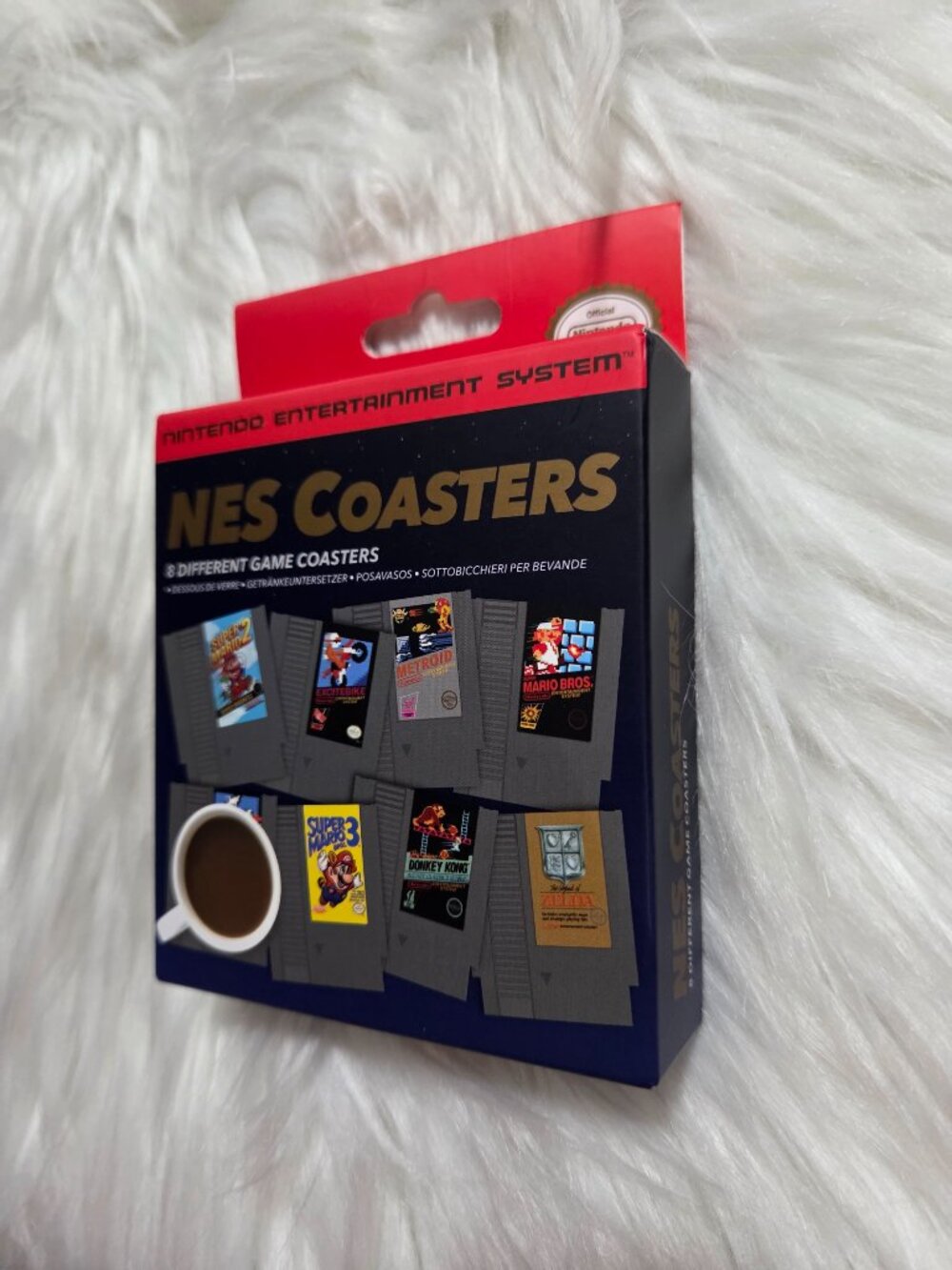 NES Coaster Set - Picture 3 of 4